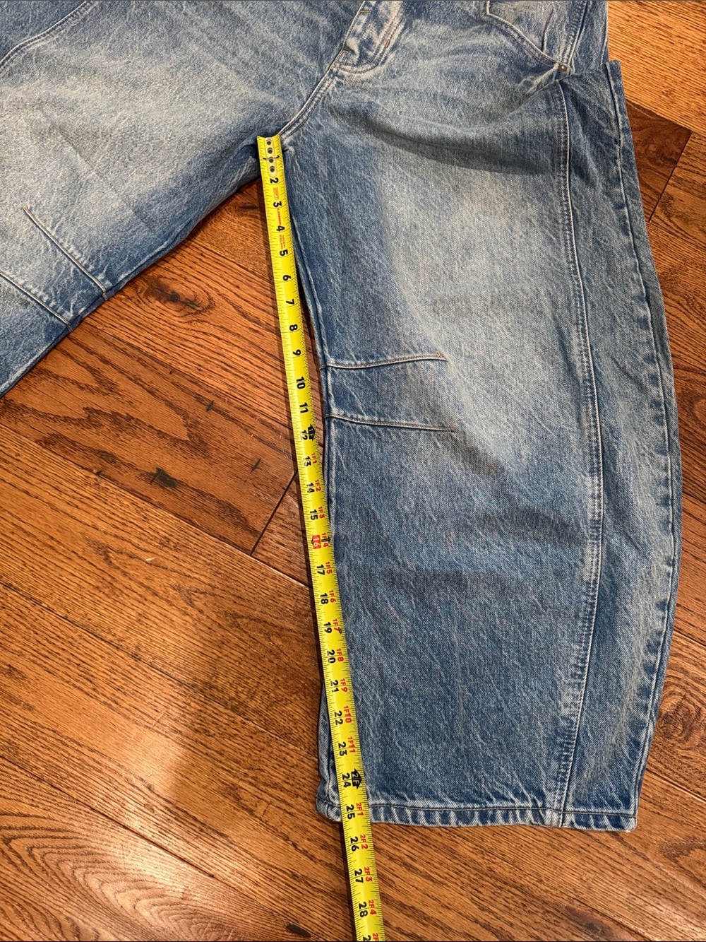 We the Free Good Luck Mid Rise Barrel Leg Jeans - Picture 12 of 17